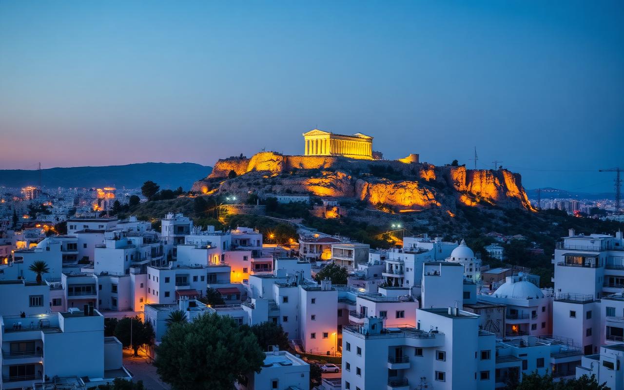 Athens skyline
