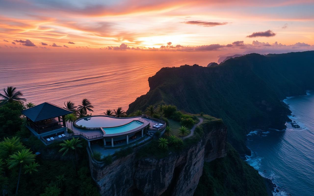 Bali skyline