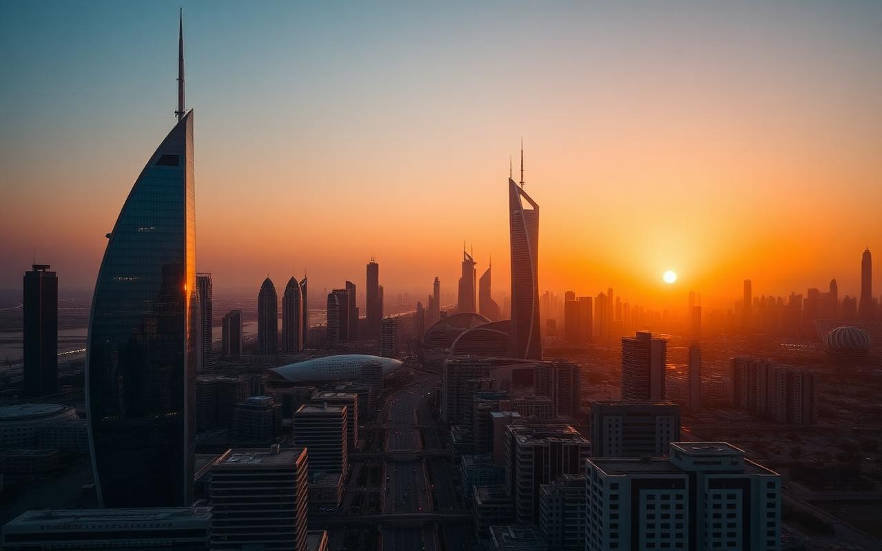 Saudi Arabia skyline