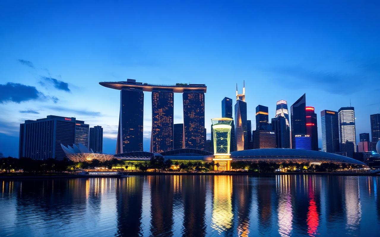 Singapore skyline